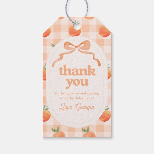 Étiquettes-cadeau Balises Favoriser les parties de pêche (Devant)