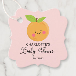Étiquettes Cadeau Balises Favorites Baby shower Little Cutie