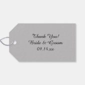 Étiquettes-cadeau Balises favorites des perles de Mariage blanc (Dos (Horizontal))