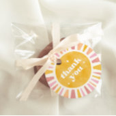 Étiquettes Cadeau Balises favorites du Merci Sun Boho