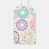 Étiquettes-cadeau Balises Fête d'anniversaire Donut Favoriser (Dos)