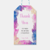 Étiquettes-cadeau Balises Filles Fête d'Art Editable Favoriser (Devant)