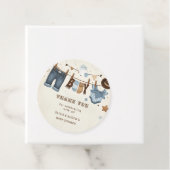 Étiquettes Cadeau Balises Merci (En situation)