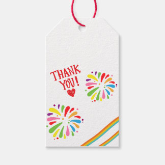 Étiquettes-cadeau Balises Merci