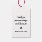 Étiquettes-cadeau Balises Merci (Devant)