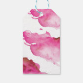 Étiquettes-cadeau Balises Merci | Balises de préférence | Aquarelle  (Dos)