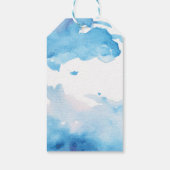 Étiquettes-cadeau Balises Merci | Balises de préférence | Aquarelle  (Dos)