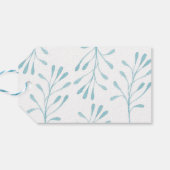 Étiquettes-cadeau Balises Merci | Balises de préférence | Aquarelle (Dos Horizontal)