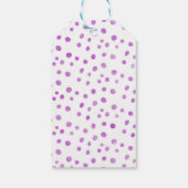 Étiquettes-cadeau Balises Merci | Balises de préférence | Ballons bl (Dos)