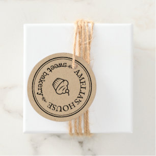Étiquettes Cadeau Balises personnalisées du logo personnalisé