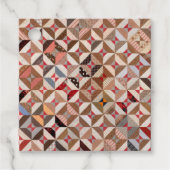 Étiquettes Cadeau Balises préférées pour Motif de Patchwork Spool an (Devant)