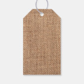 Étiquettes-cadeau Balises Rustic Lights Mariage Merci Favoriser (Dos)