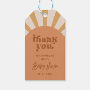 Étiquettes-cadeau Balises Sun Baby shower Favour Tags Sun Favor