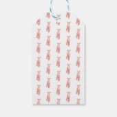 Étiquettes-cadeau Ballet rose anniversaire merci pour (Dos)