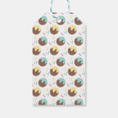 Étiquettes-cadeau Ballons Cute Cakepop Premier Anniversaire Froid (Dos)