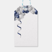 Étiquettes-cadeau Ballons de la Marine (Dos)