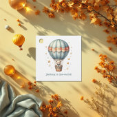 Étiquettes Cadeau Balloon à air chaud à un derful