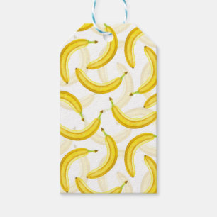 Étiquettes-cadeau Bananes