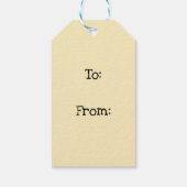 Étiquettes-cadeau Bande dessinée adorable Style Bébé Stickers (Dos)