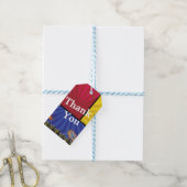 Étiquettes-cadeau Bande dessinée Pop Art Anniversaire Fête Favoriser (Avec de laficelle)