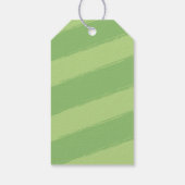 Étiquettes-cadeau Bandes peintes Oeuf de Pâques (Dos)