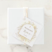 Étiquettes Cadeau Baptism thank you (En situation)