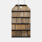 Étiquettes-cadeau bardeaux de bois (Dos)