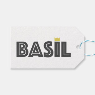 Étiquettes-cadeau Basil