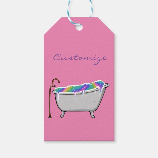 Étiquettes-cadeau Bath Bomb Babe Thunder_Cove (Devant)