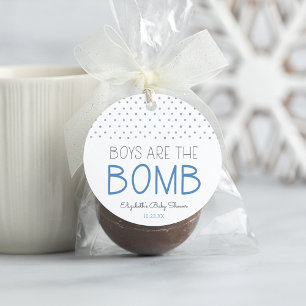 Étiquettes Cadeau Bath Bomb Baby shower Favoriser balise