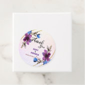 Étiquettes Cadeau Bâton de Violet (En situation)