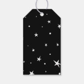 Étiquettes-cadeau Batterie spatiale en galaxie foncée au décollage d (Dos)