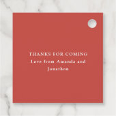 Étiquettes Cadeau Beach (Dos)