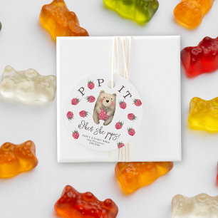 Étiquettes Cadeau Bear - Pop it! Quand elle éclaire !