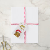 Étiquettes-cadeau Béatrice Joyeux Noël (Avec de la ficelle)