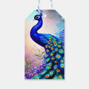 Étiquettes-cadeau Beau Imaginaire Peacock