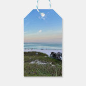Étiquettes-cadeau Beautiful Beach Event Custom Ocean Photography (Dos)