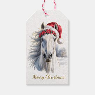 Étiquettes-cadeau Beautiful Horse Christmas Gift Tag