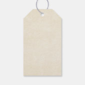 Étiquettes-cadeau Beaux Chevaux Western Boho Party Merci (Dos)