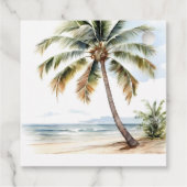 Étiquettes Cadeau Bébé à bord, Baby shower de surf (Dos)