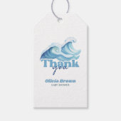 Étiquettes-cadeau Bébé à bord Merci Baby shower (Devant)