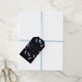 Étiquettes-cadeau Bébé arrive - Libellules Peintes à la Main (Avec de laficelle)