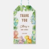 Étiquettes-cadeau Bébé dinosaure (Devant)