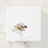 Étiquettes Cadeau Bébé est en train de brasser (En situation)