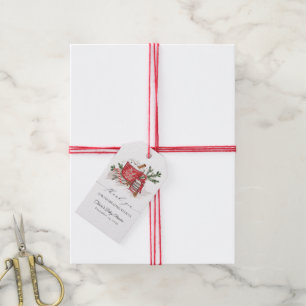 Étiquettes-cadeau Bébé Il fait froid dehors Baby shower d'hiver Fave