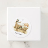 Étiquettes Cadeau Bébé Jésus En Manger Favoriser Balise (En situation)