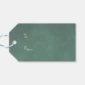 Étiquettes-cadeau Bébé Père Noël (Dos Horizontal)