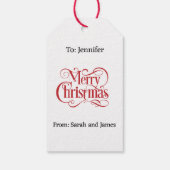 Étiquettes-cadeau Bébé Polar Ours Cub Cadeau de Noël Cadeau (Dos)