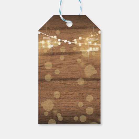 Étiquettes-cadeau Bébé Q Coed BBQ Baby shower Cadeau Balise Merci (Dos)