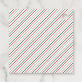 Étiquettes Cadeau Bébé rétro il fait froid dehors Merci (Dos)